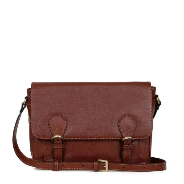 sac porté travers cuir