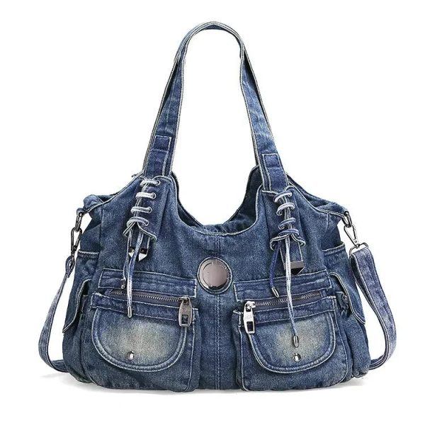 sac bandoulière en jean