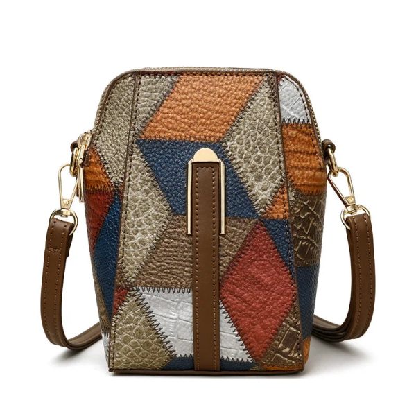 mini sac bandoulière pour femme en simili cuir