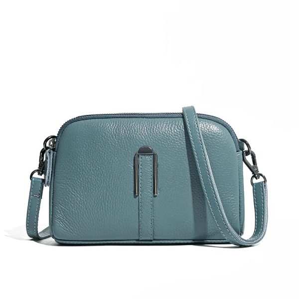 pochette bandoulière femme en cuir