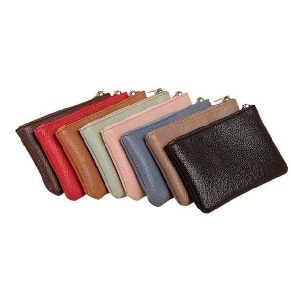 porte monnaie en simili cuir