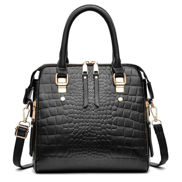 sac bandoulière croco