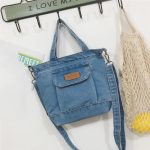 Sac bandoulière denim mode