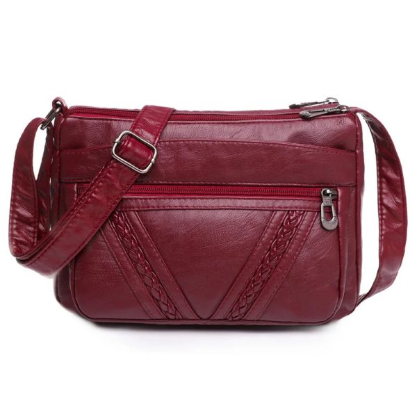 Sac bandoulière femme en simili cuir