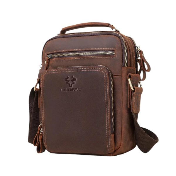 sac bandoulière cuir homme