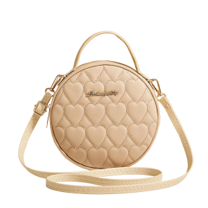 sac bandoulière rond noir