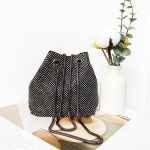 sac compact strass