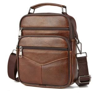 sacs bandoulieres en cuir véritable