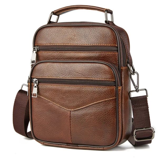 sacs bandoulieres en cuir véritable