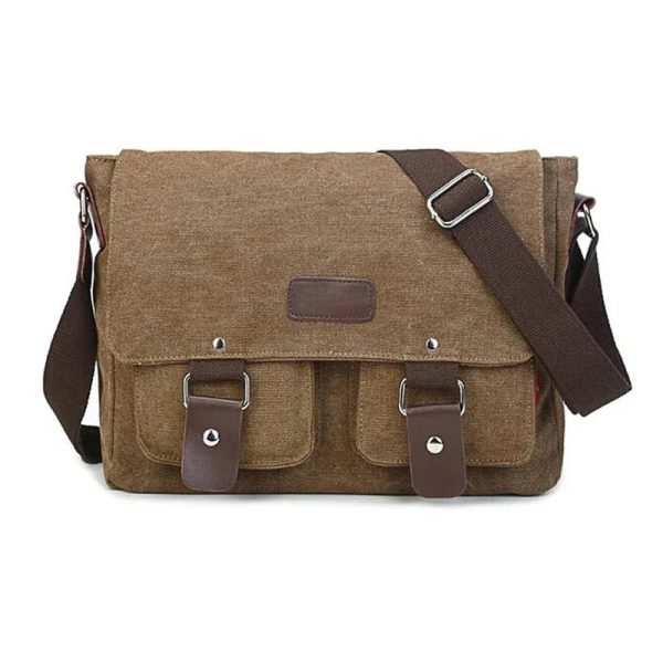 sac bandoulière vintage en toile