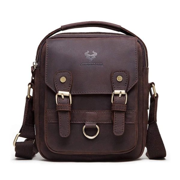 sacoche homme cuir marron