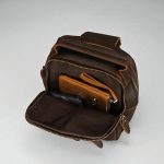 sacoche pour le bureau en cuir
