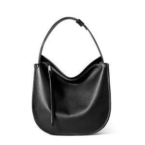 sacs bandoulieres cuir noir