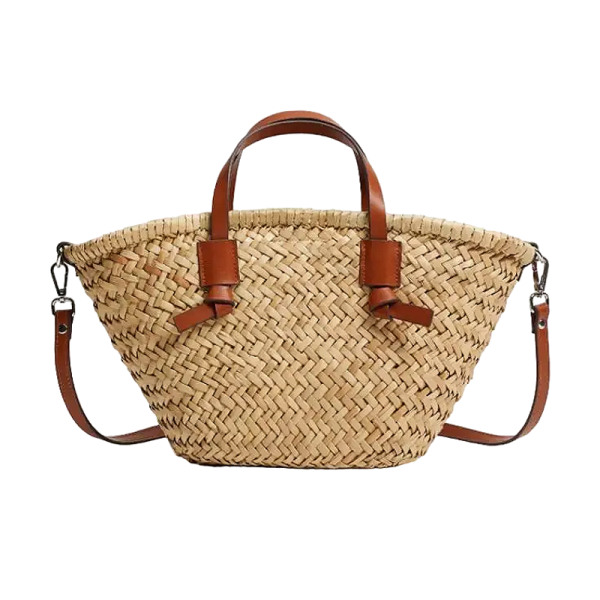panier sac à main paille