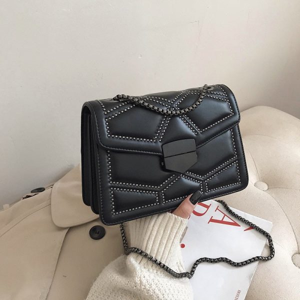 sac noir chaine