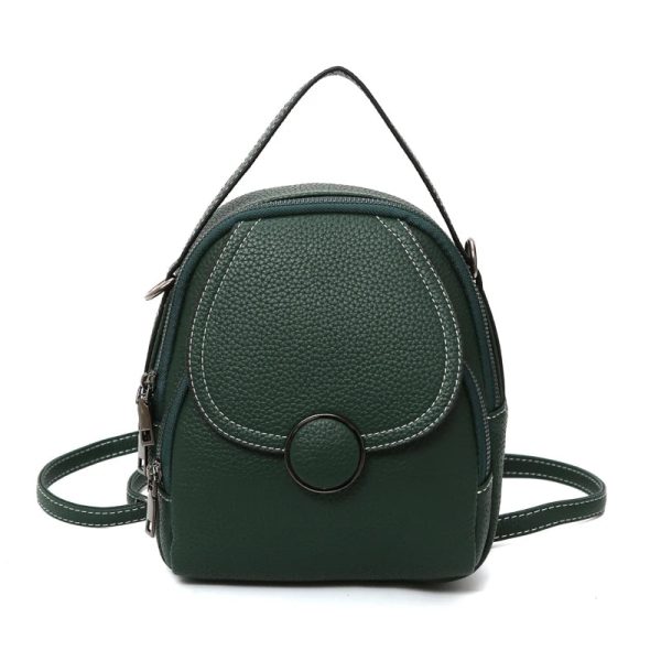 Petit sac à main à dos noir