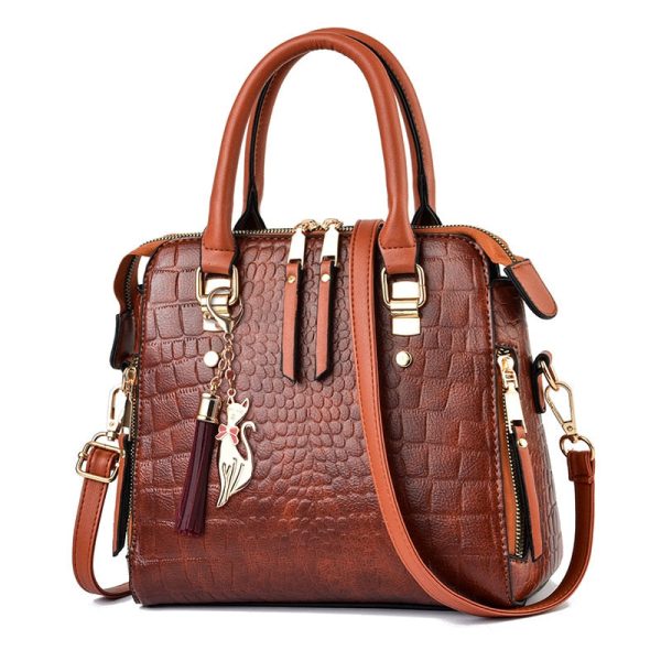 sac à bandoulière croco