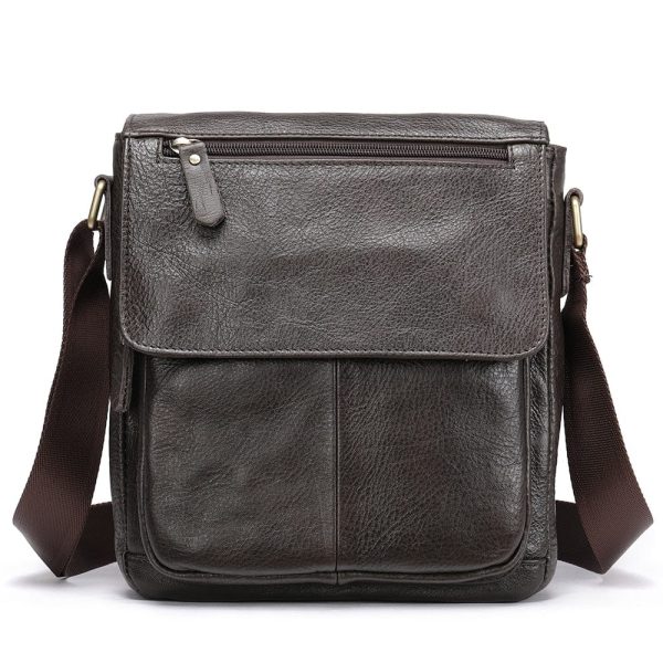sac bandoulière en cuir souple