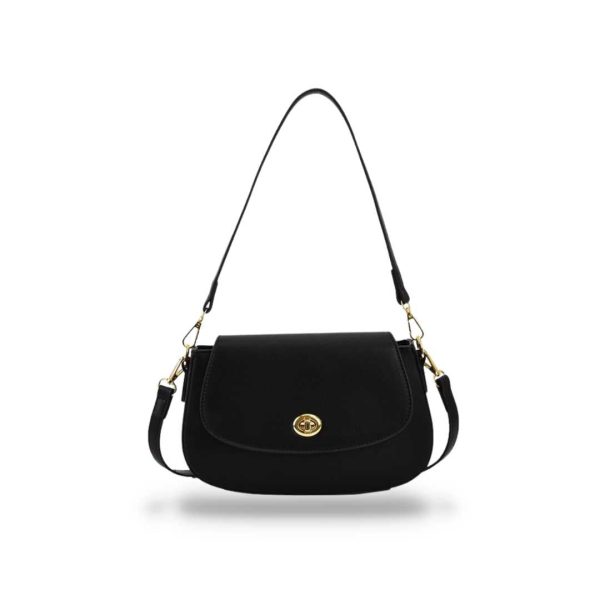 sac à main noir à bandoulière