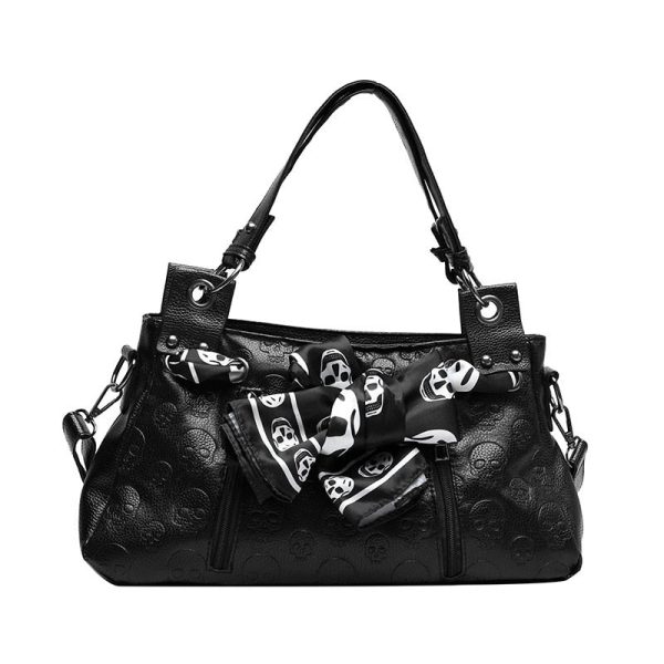 sac bandoulière rock en cuir