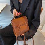 Sac à dos et à main noir