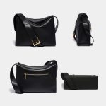 sac élégant en cuir noir