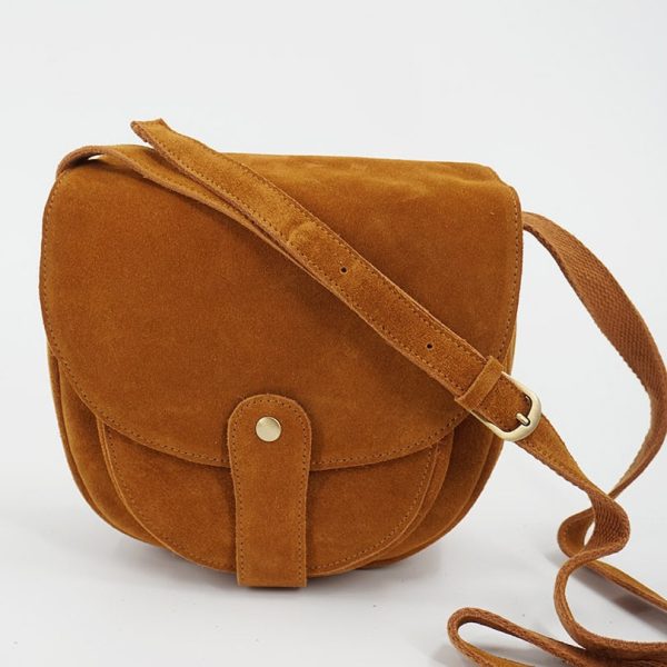 sac bandoulière camel