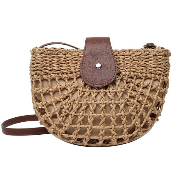 sac bandouliere paille femme