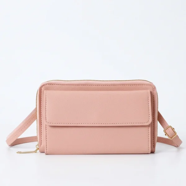 sac pochette cuir bandoulière élégant