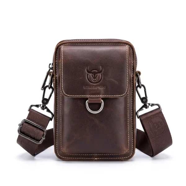 sac pochette cuir compact