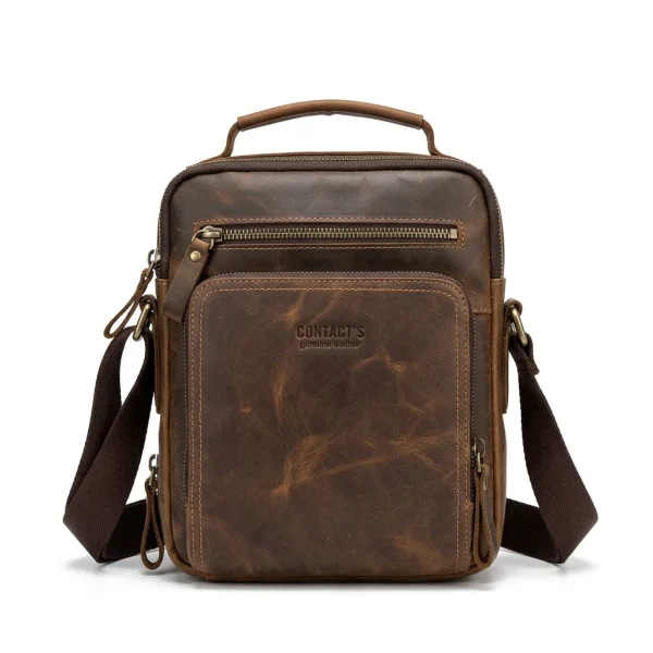 sac pochette cuir premium