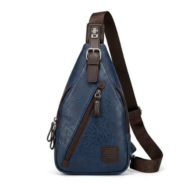 sac pochette cuir pu homme urbain