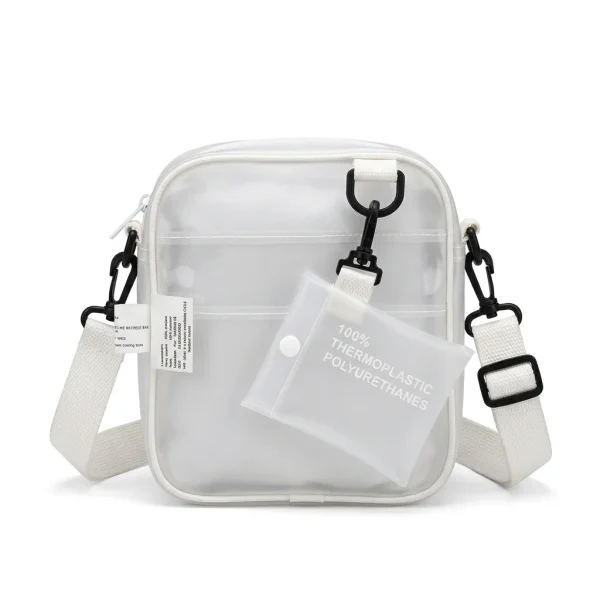 sac pochette transparent