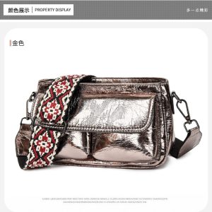 Sac à Bandoulière Bronze élégance durabilité