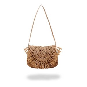 sac bandouliere en osier feminin
