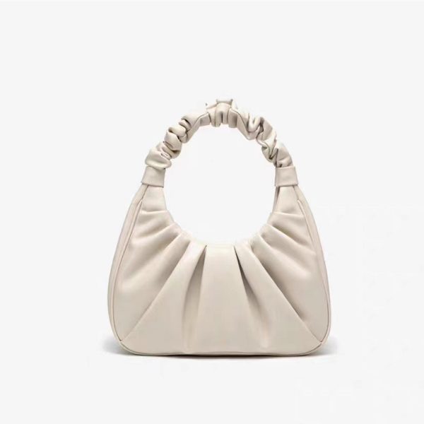 Sac Baguette Beige en cuir élégant