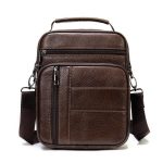 sac a main homme en cuir noir